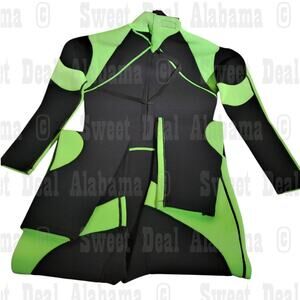 Unisex Kids Full Wetsuit, 14, 3/2mm Neoprene Wet Suit for Diving Surfing Scuba